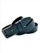 Мужской кожаный ремень Weatro 3,3 х 110-120 см Темно-синий ru-33mkr-004