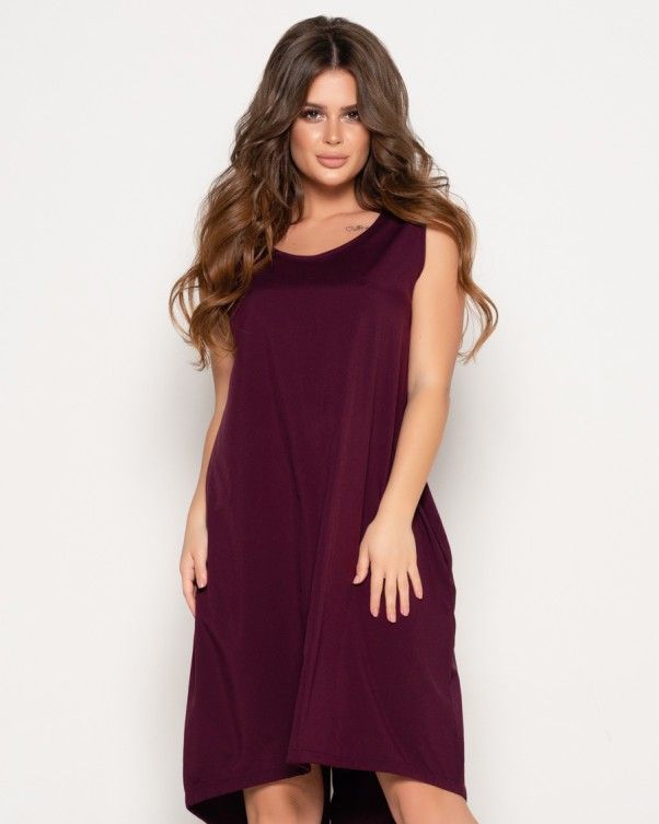 Платье ISSA PLUS 10805 S фиолетовый купить недорого в Ты Купи