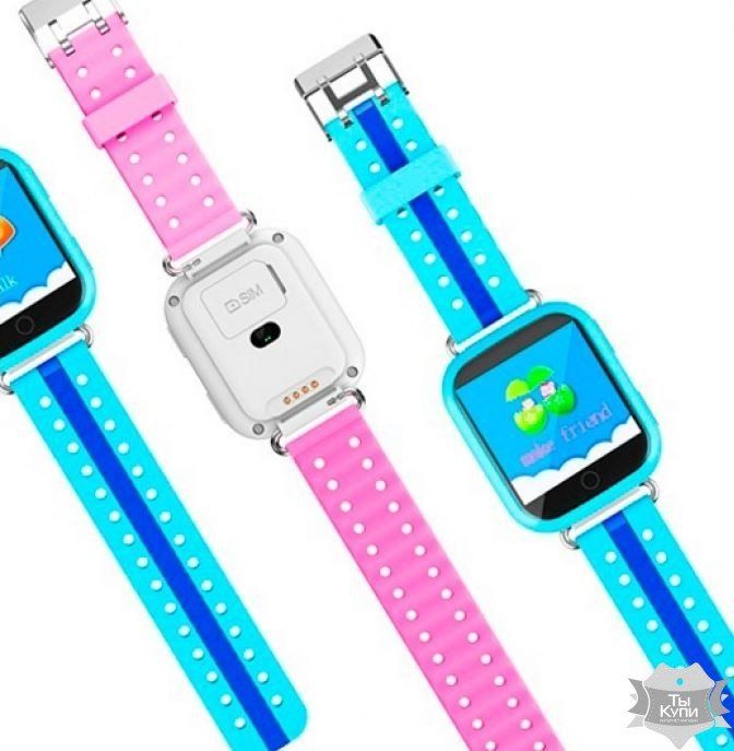Детские смарт-часы UWatch Smart Q750 Purple (9011) купить недорого в Ты Купи