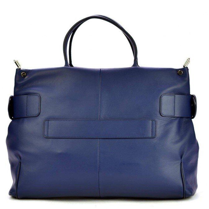 Шкіряна сумка Piquadro LOL / Blue BD4699S102_BLU купити недорого в Ти Купи