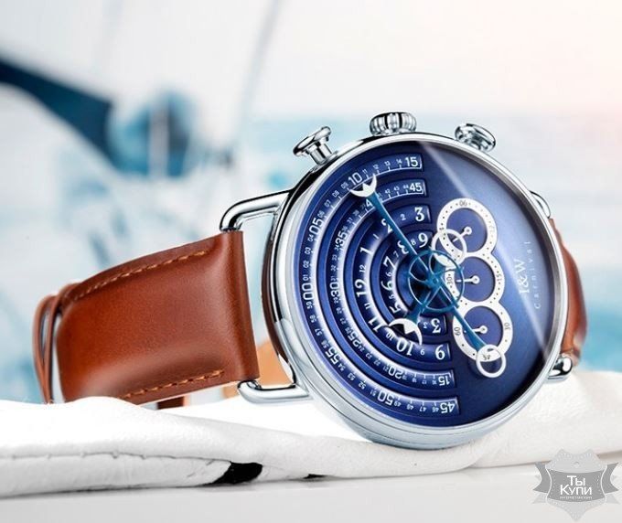Чоловічі механічний наручний годинник Carnival Movement (8709) купити недорого в Ти Купи