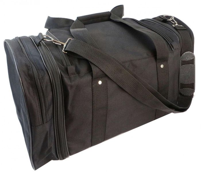 Дорожня сумка з розширенням 40 л Wallaby 365-2 чорний купити недорого в Ти Купи