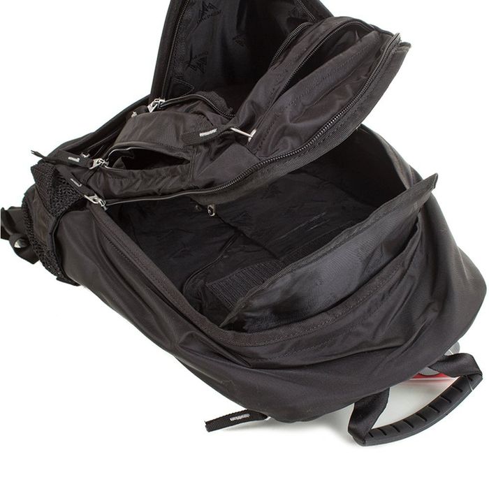 Мужской черный удобный вместительный качественный рюкзак ONEPOLAR купить недорого в Ты Купи