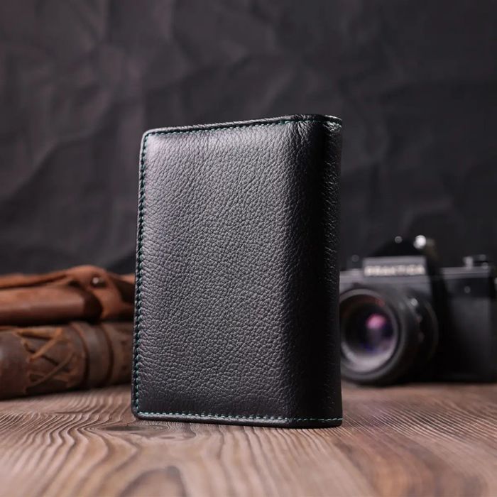 Женский комбинированный кожаный кошелек ST Leather 22501 купить недорого в Ты Купи