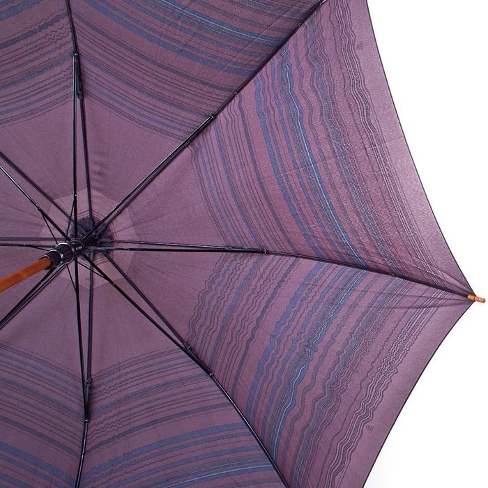 Зонт-трость мужской коричневый полуавтомат с большим куполом ZEST купить недорого в Ты Купи