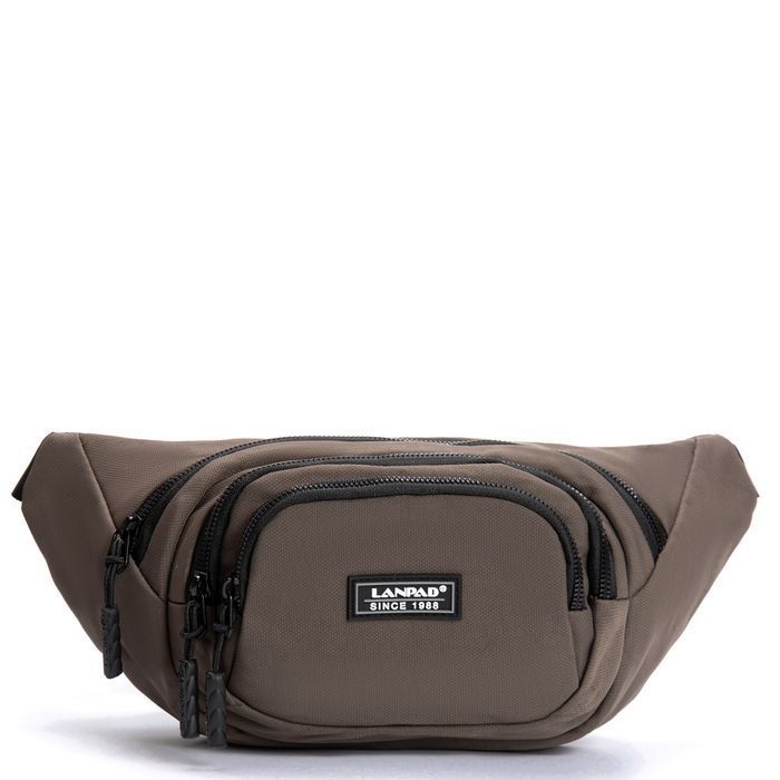 Мужская сумка на пояс Lanpad deep khaki купить недорого в Ты Купи