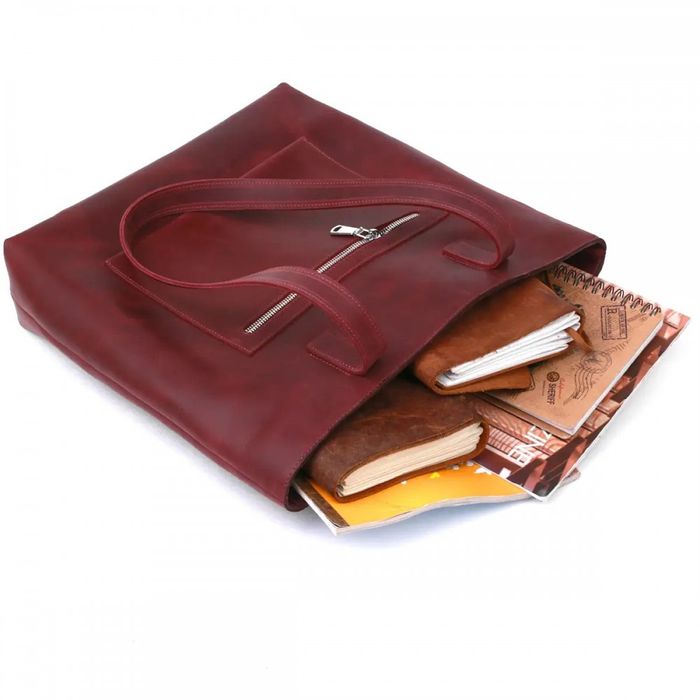 Женская кожаная сумка шоппер Shvigel 16350 купить недорого в Ты Купи