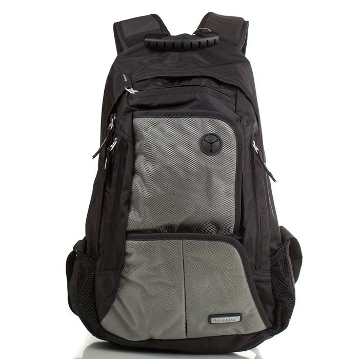 Чоловічий чорний зручний місткий якісний рюкзак ONEPOLAR купити недорого в Ти Купи
