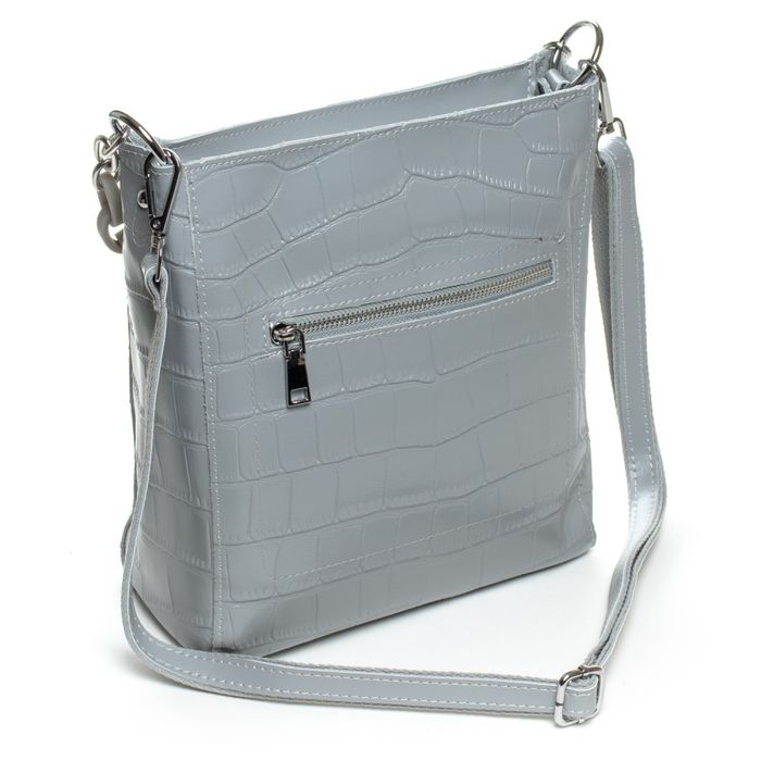 Женская кожаная сумка классическая ALEX RAI 07-02 9704 l-grey купить недорого в Ты Купи