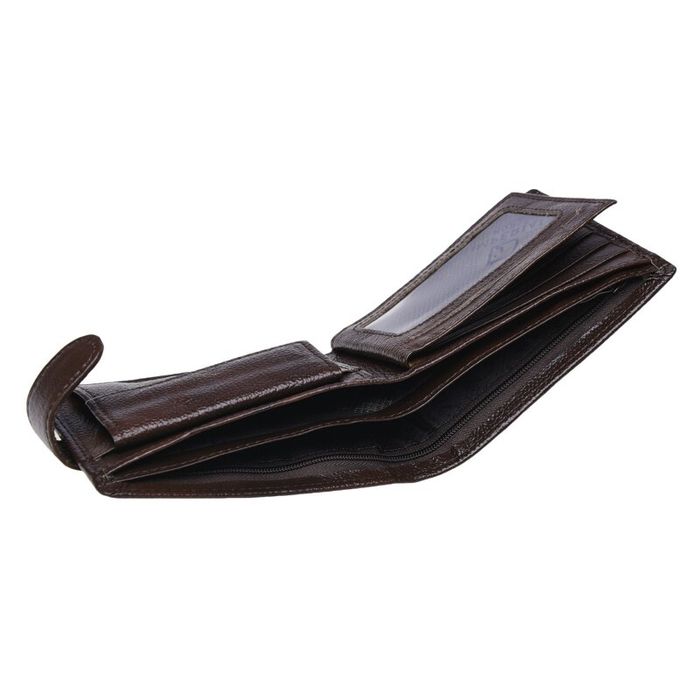 Чоловічий шкіряний гаманець Horse Imperial K1010a-black купити недорого в Ти Купи