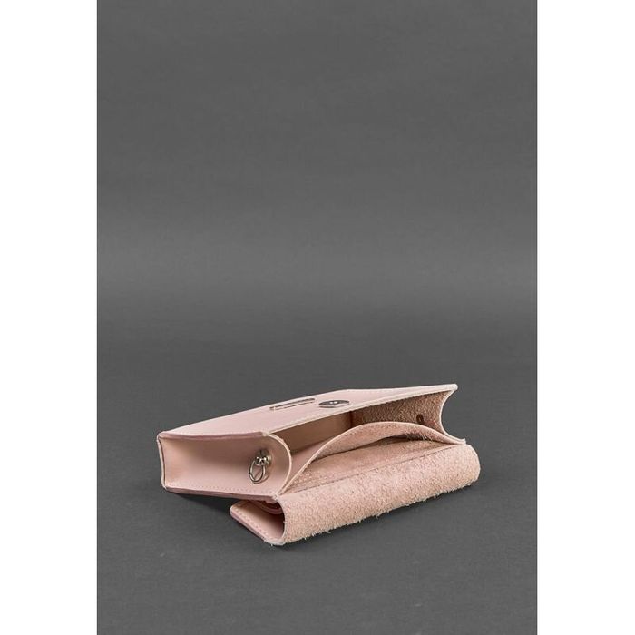 Жіноча шкіряна сумка поясна / кроссбоді BlankNote Mini Рожева (BN-BAG-38-2-pink) купити недорого в Ти Купи