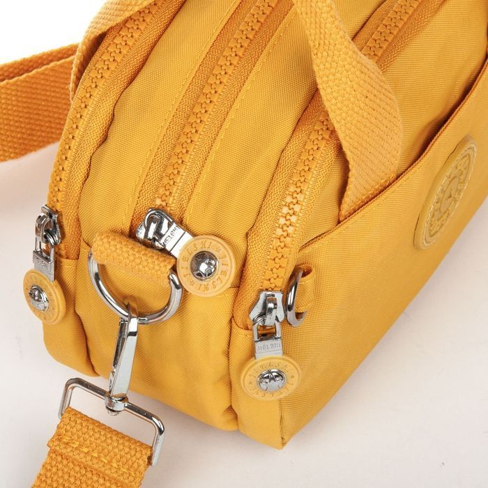 Женская тканевая сумка Jielshi B122 yellow купить недорого в Ты Купи