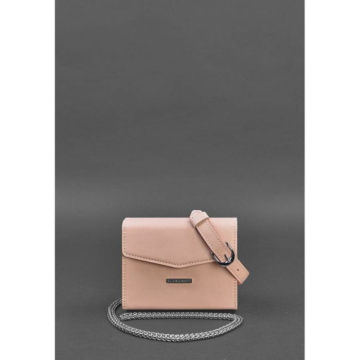 Женская кожаная сумка поясная/кроссбоди BlankNote Mini Розовая (BN-BAG-38-2-pink) купить недорого в Ты Купи