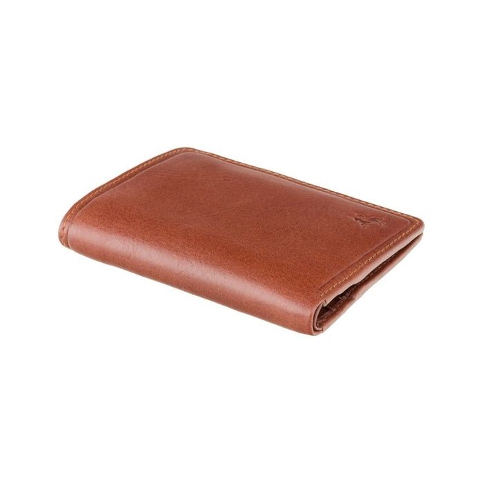 Кожаный мужской кошелек с RFID защитой Visconti tsc39 tan купить недорого в Ты Купи