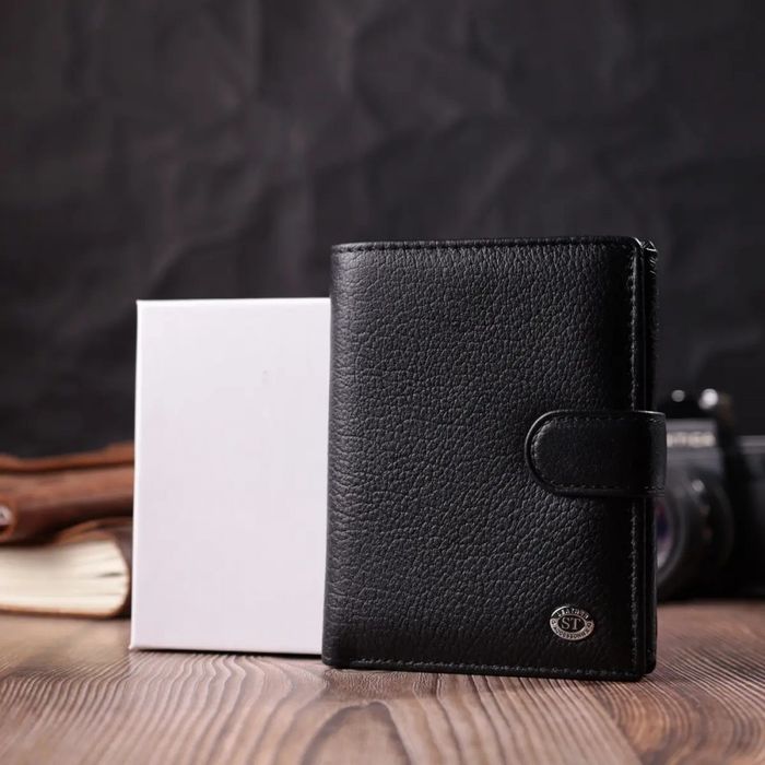 Чоловічий шкіряний гаманець ST Leather 22467 купити недорого в Ти Купи