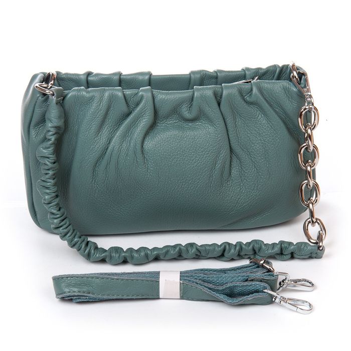 Женская кожаная сумка классическая ALEX RAI 2025-9 L-green купить недорого в Ты Купи
