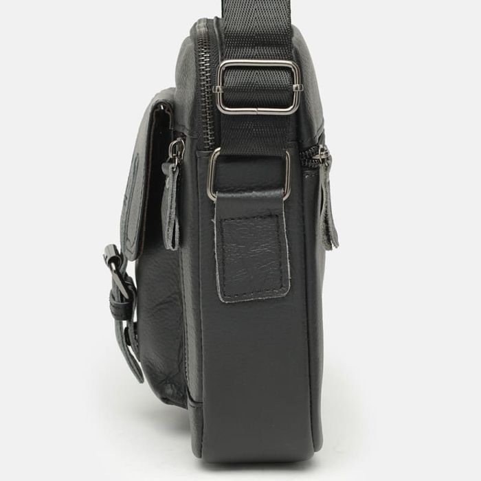 Мужская кожаная сумка Keizer K11827-black купить недорого в Ты Купи