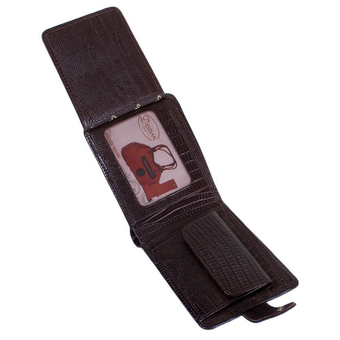 Мужское коричневое кожаное портмоне DESISAN SHI311-142-10Laz купить недорого в Ты Купи