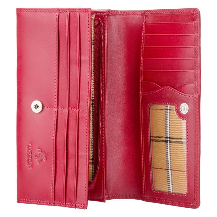 Жіночий шкіряний гаманець Visconti FLORENCE MZ-10 IT RED купити недорого в Ти Купи