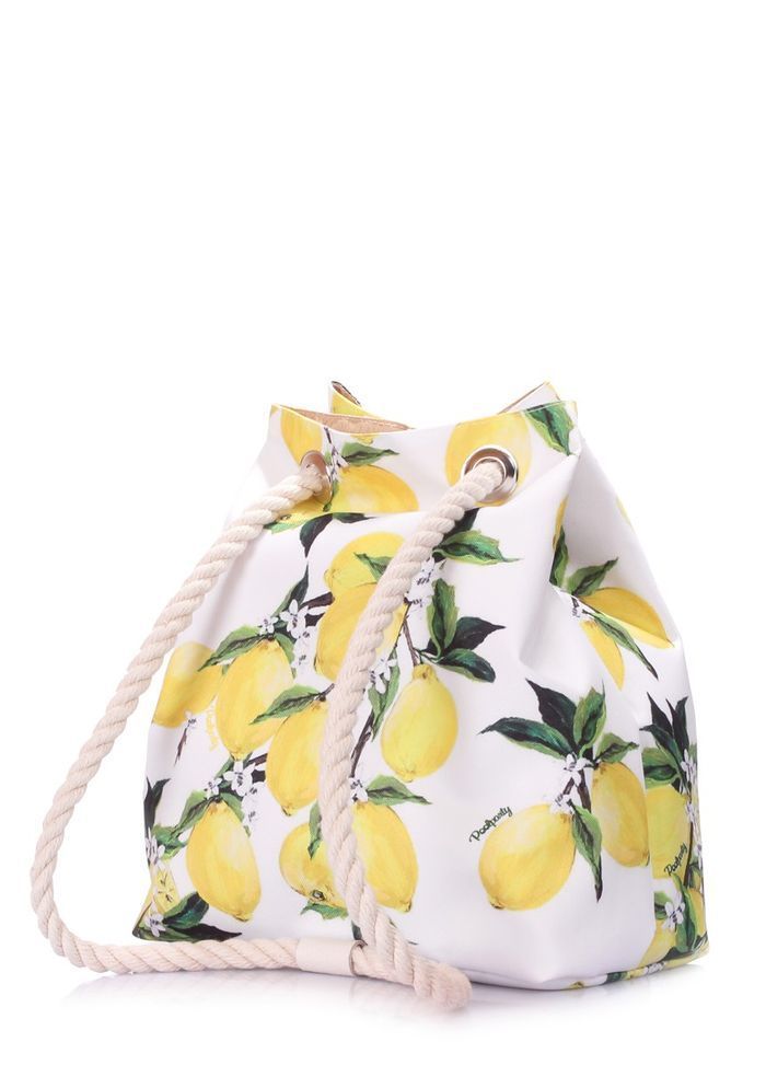 Женский летний рюкзак POOLPARTY pack-lemons купить недорого в Ты Купи