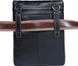 Чоловіча шкіряна сумка Vintage 14552 Чорний