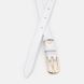 Женский кожаный ремень Borsa Leather 110v1genw65-white