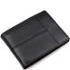 Чоловічий шкіряний гаманець Vintage 14448 Чорний
