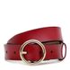 Женский кожаный ремень Borsa Leather CV1ZK-037r-red