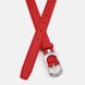 Женский кожаный ремень Borsa Leather CV1ZK-102r-red