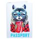 Обложка для паспорта Енот Passporty 186