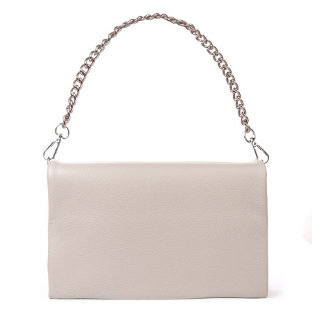 Жіноча шкіряна сумка класична ALEX RAI 2039-9 white-grey купити недорого в Ти Купи