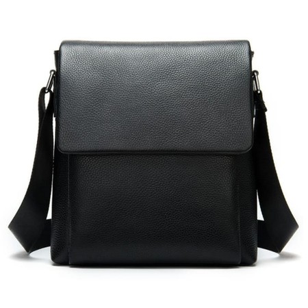 Мужская кожаная сумка Keizer K11278-black купить недорого в Ты Купи