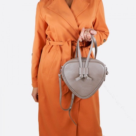 Женская сумочка из натуральной кожи Svіtlana Zubko Heart S1115 купить недорого в Ты Купи
