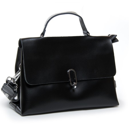 Женская кожаная сумка классическая ALEX RAI 9713 black купить недорого в Ты Купи