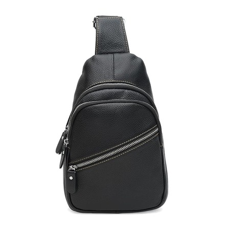 Мужская кожаная сумка Keizer K11908bl-black купить недорого в Ты Купи