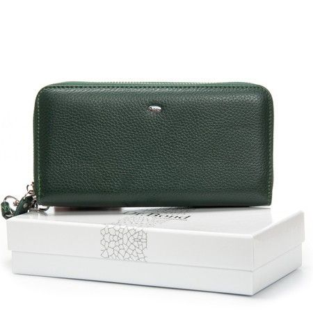 Женский кожаный кошелек Bright DR. BOND W39 green купить недорого в Ты Купи