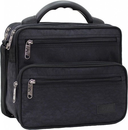 Мужская сумка Bagland Mr.Braun 8 л. черный (0024070) купить недорого в Ты Купи