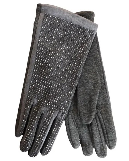 Женские стрейчевые перчатки чёрные 199s2 M купить недорого в Ты Купи