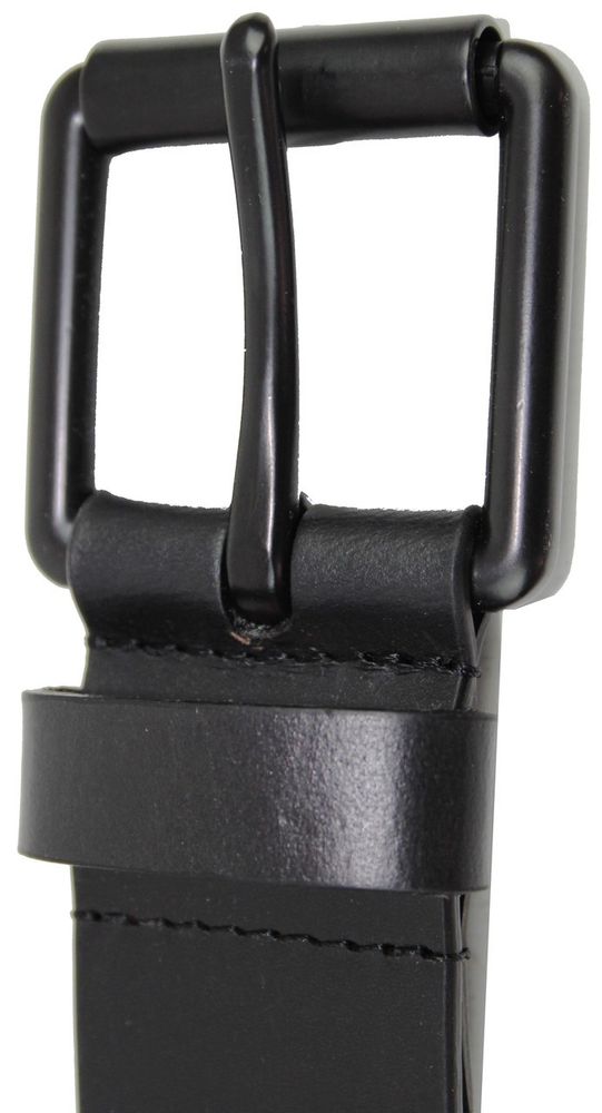 Женский кожаный ремень для джинс Boccaccio Sportlicher Ledergürtel, Германия черный купить недорого в Ты Купи