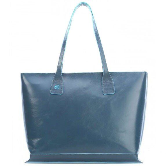 Женская синяя сумка Piquadro Blue Square (BD3336B2_AV3) купить недорого в Ты Купи