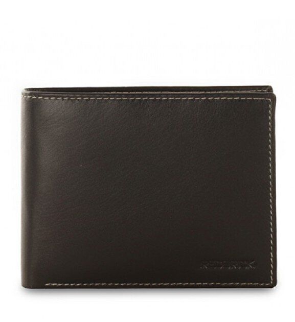 Кожаный мужской кошелек Redbrick RBWC0017 c RFID (black) купить недорого в Ты Купи