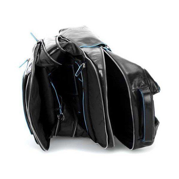 Чорний шкіряний рюкзак Piquadro Blue Square (CA1813B2_N) купити недорого в Ти Купи