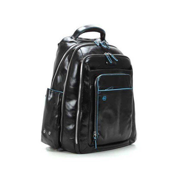 Чорний шкіряний рюкзак Piquadro Blue Square (CA1813B2_N) купити недорого в Ти Купи