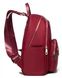 Нейлоновий червоний жіночий рюкзак Vintage 14862 Червоний