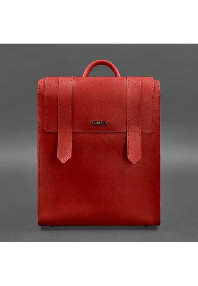 Жіночий шкіряний рюкзак BlankNote Blackwood червоний BN-BAG-29-BW-RED купити недорого в Ти Купи