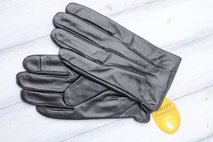 Мужские кожаные перчатки Shust Gloves 809 купить недорого в Ты Купи