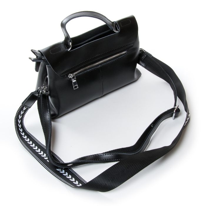 Женская кожаная сумка классическая ALEX RAI 9713 black купить недорого в Ты Купи