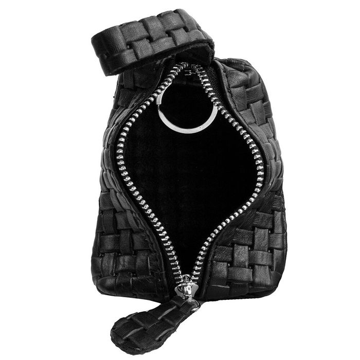 Жіноча шкіряна ключниця ETERNO AN-081-black купити недорого в Ти Купи