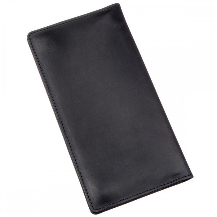 Чоловічий гаманець зі шкіри SHVIGEL 16200 Чорний купити недорого в Ти Купи