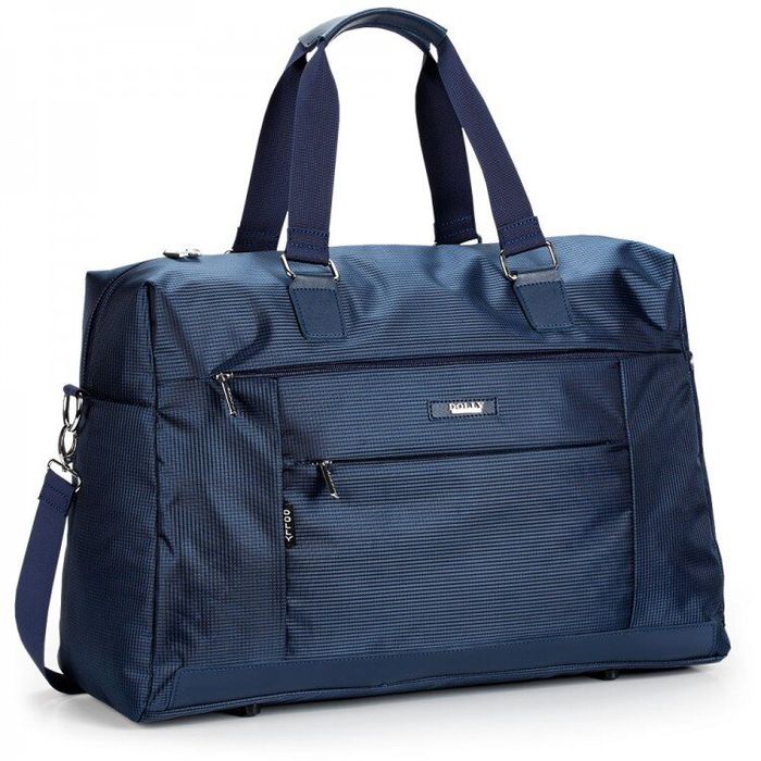 Дорожньо-спортивна сумка Dolly 792 темно-синя купити недорого в Ти Купи